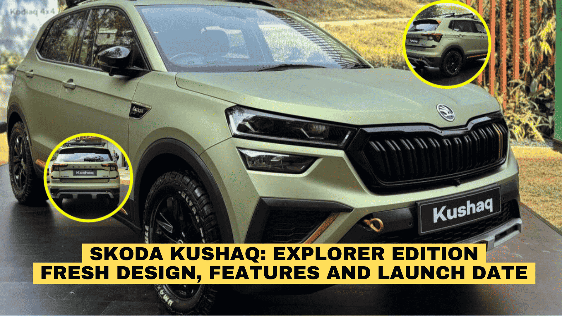 Skoda Kushaq Explorer Edition Concept Unveiling Its Fresh Design